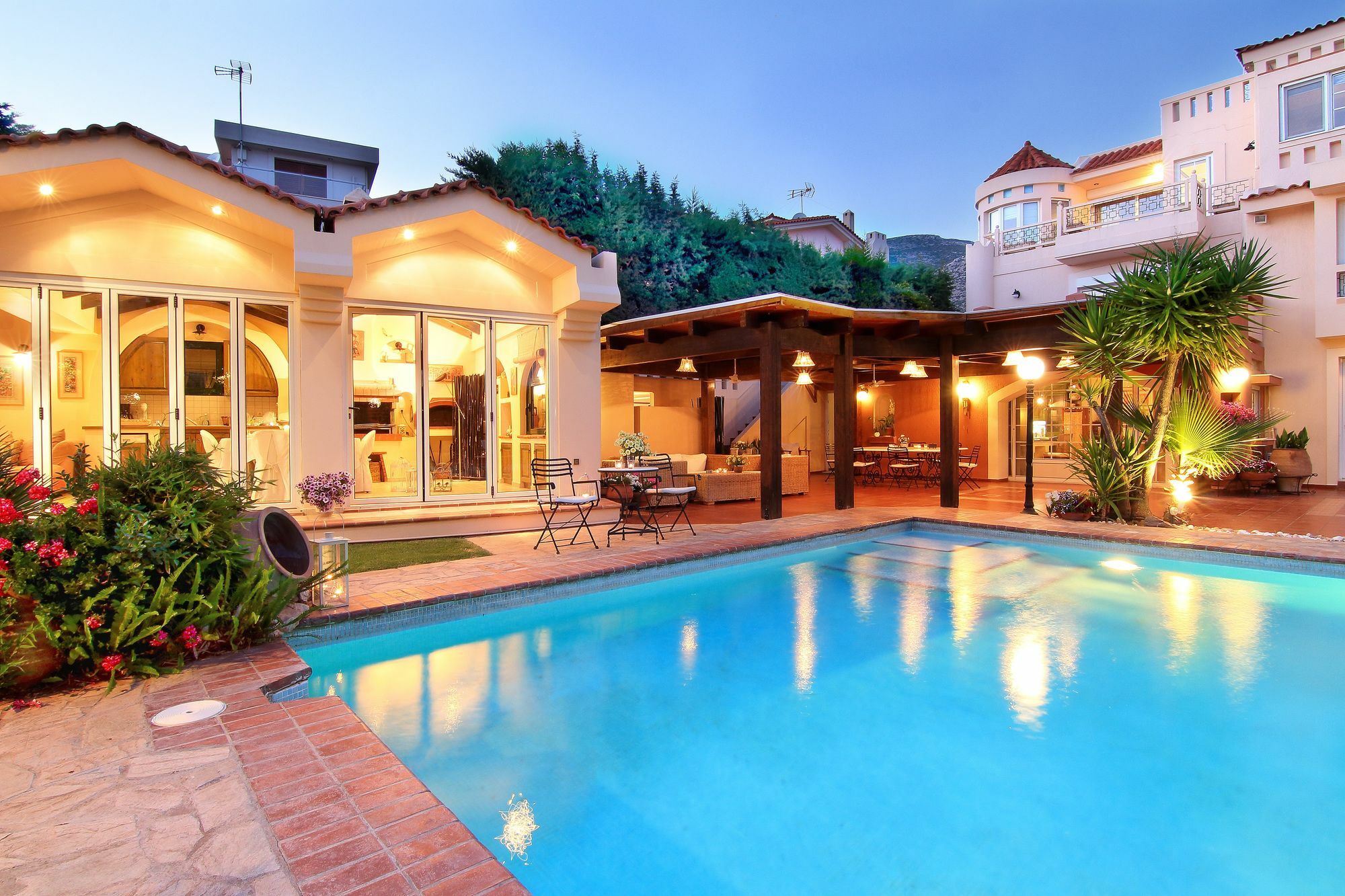 Villa Oasis Pool House By Ghh Lagonisi Exterior foto