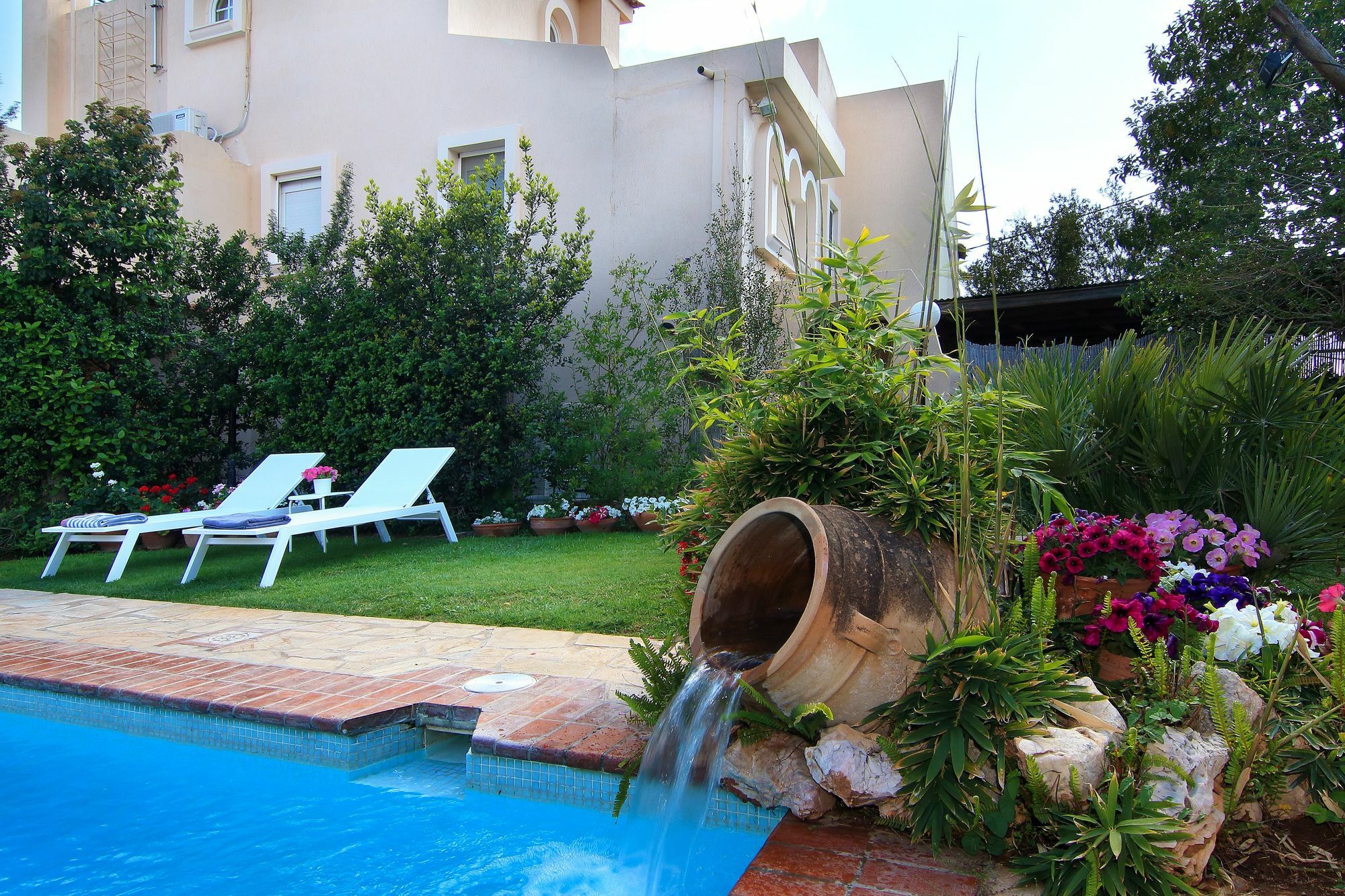 Villa Oasis Pool House By Ghh Lagonisi Exterior foto